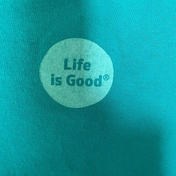 Crusher Golf Tee Short Sleeve May The Course Be With You Women's Sz Large Blue - Picture 5 of 6